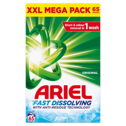 Ariel Original Laundry Powder 65 Washes (3.25 kg)
