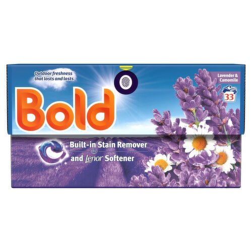 Bold Lavender & Camomile Laundry Pods 33 Washes (876 g)