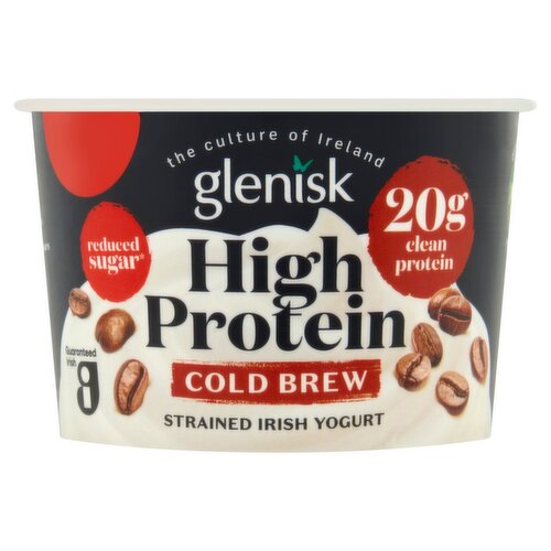 Glenisk Cold Brew High Protein Strained Irish Yogurt (215 g)