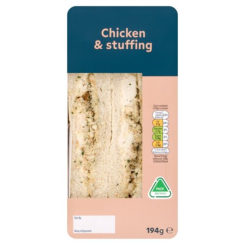 Chicken and Stuffing Sandwich (194 g)