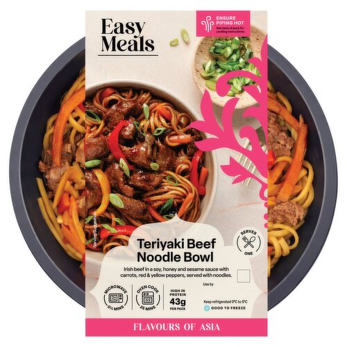 Easy Meals Teriyaki Beef Noodle Bowl (450 g)