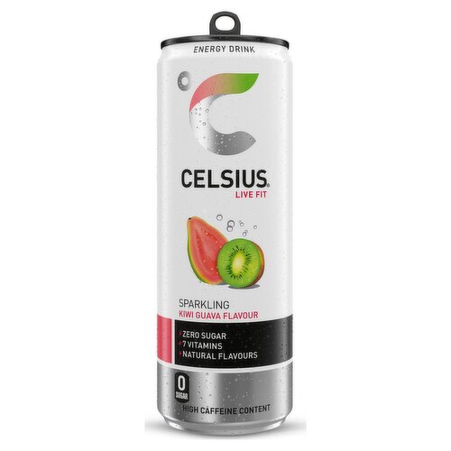Celsius Kiwi Guava Energy Drink Can (355 ml)