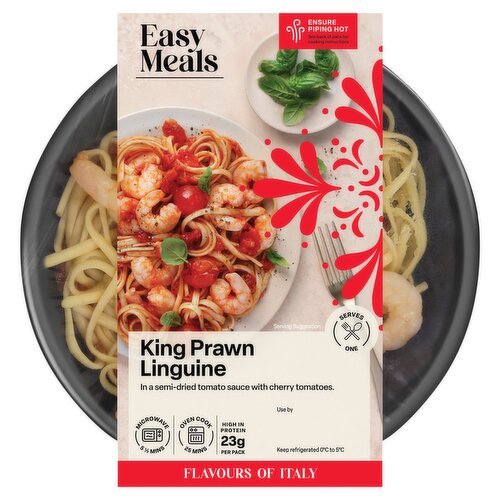 Easy Meals King Prawn Linguine (450 g)