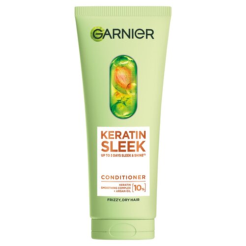 Garnier Keratin Sleek Conditioner (200 ml)