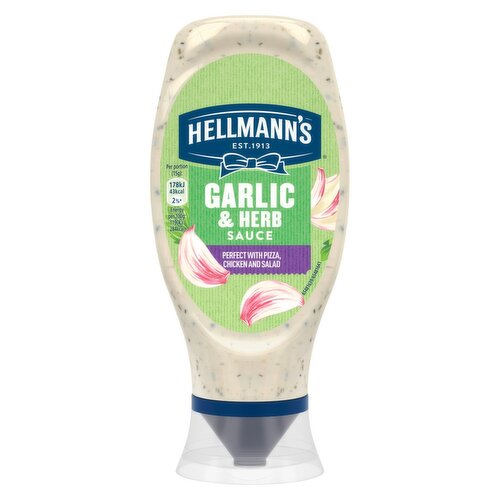 Hellmann's Garlic & Herb Sauce (430 ml)