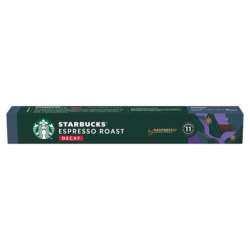 Starbucks Decaf Nespresso Coffee Capsules 10 Pack (55 g)