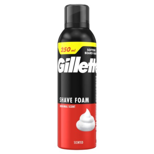 Gillette Original Scent Shave Foam (250 ml)
