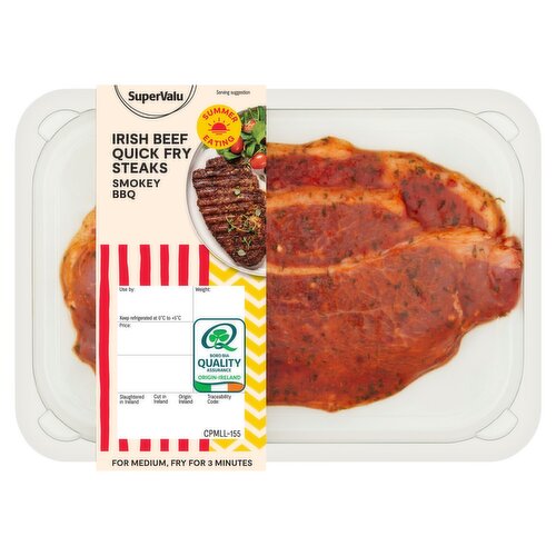 SuperValu Smokey BBQ Quick Fry Steak (280 g)