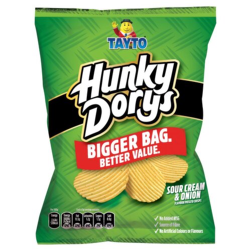 Tayto Hunky Dorys Sour Cream & Onion Crisps (45 g)