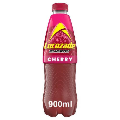 Lucozade Energy Cherry Drink Bottle (900 ml)
