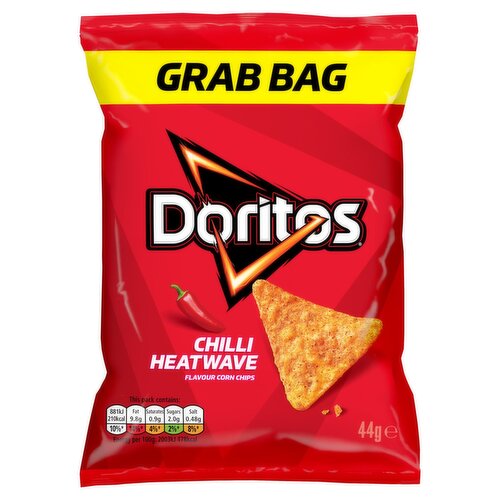 Doritos Extreme Chilli Heatwave Corn Chips Grab Bag (44 g)