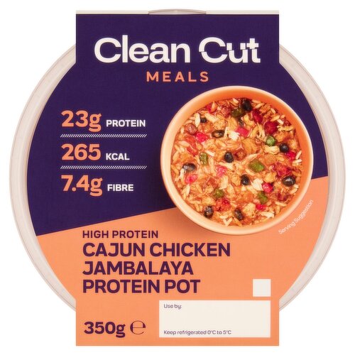 Clean Cut Cajun Chicken Jambalaya Protein Pot (350 g)