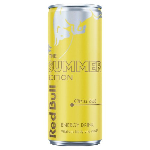 Red Bull Summer Edition Citrus Zest Energy Drink Can (250 ml)