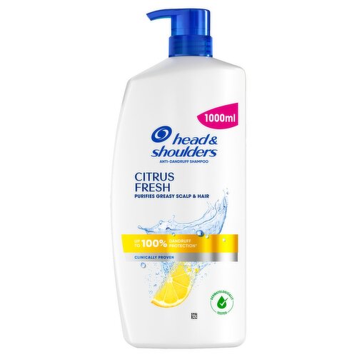 Head & Shoulders Citrus Fresh Anti-Dandruff Shampoo (1 L)