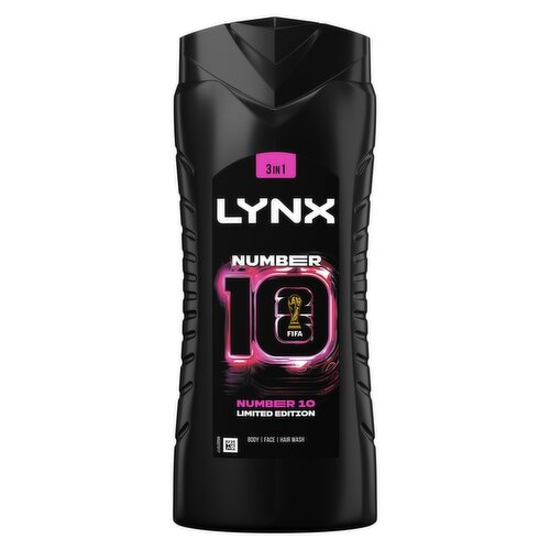 Lynx Number 10 3In1 Body Wash (500 ml)