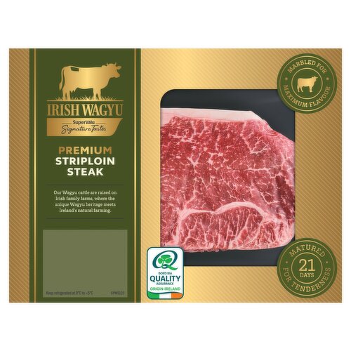 SuperValu Signature Tastes Wagyu Striploin Steak (227 g)