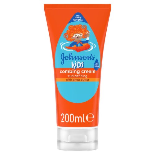 Johnson's Kids Shea Butter Curl Defining Combing Cream (200 ml)