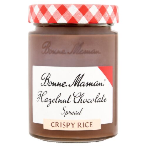 Bonne Maman Hazelnut Chocolate Crispy Rice Spread (330 g)