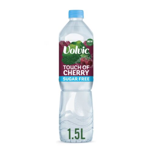 Volvic Touch of Fruit Cherry Sugar Free Still Water Bottle (1.5 L)