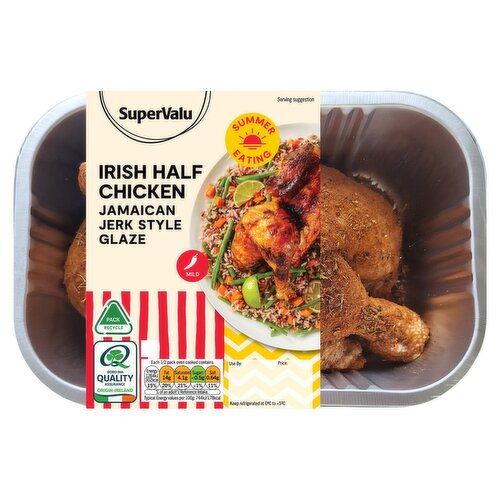 SuperValu Jamaican Jerk Half Chicken (620 g)