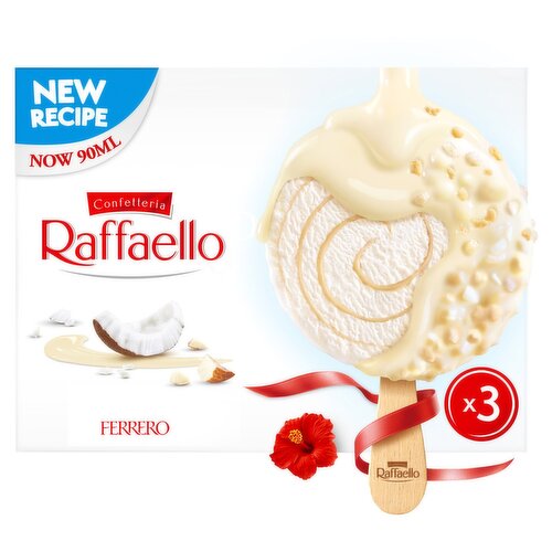 Raffaello Ice Cream Stick 3 Pack (90 ml)