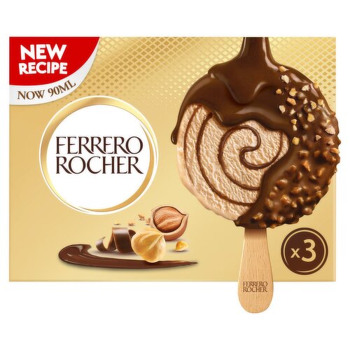 Ferrero Rocher Ice Cream Stick 3 Pack (90 ml)