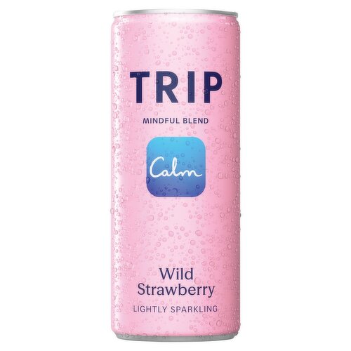 Trip Mindful Blend Calm Wild Strawberry Drink Can (250 ml)