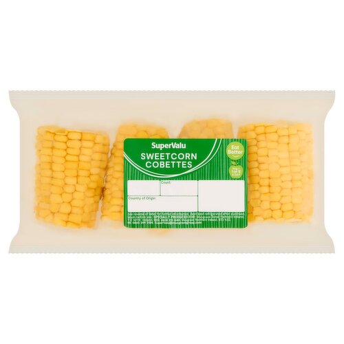 SuperValu Sweetcorn Cobettes (4 Piece)
