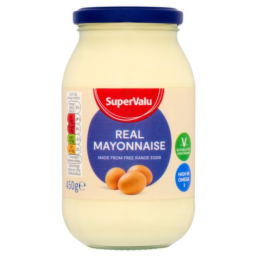 SuperValu Real Mayonnaise Jar (450 g)