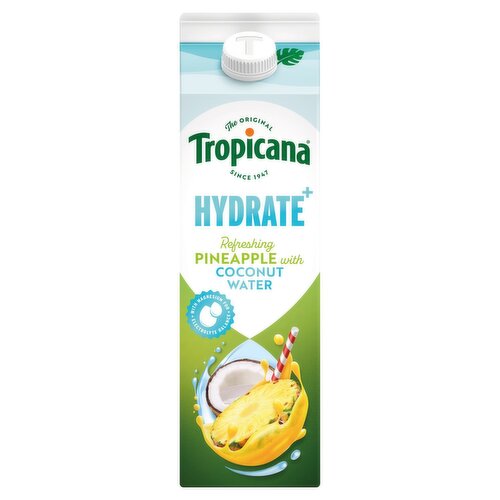 Tropicana Hydrate Pineapple with Coconut Water (850 ml)