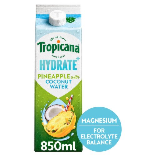 Tropicana Hydrate Pineapple with Coconut Water (850 ml)
