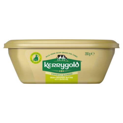 Kerrygold Irish Creamery Butter with Olive Oil (200 g)