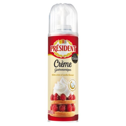 President Vanilla Cream Spray (250 g)