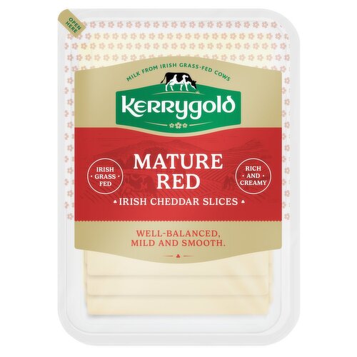 Kerrygold Mature Red Irish Cheddar Slices (180 g)