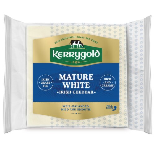 Kerrygold Mature White Irish Cheddar Cheese (200 g)