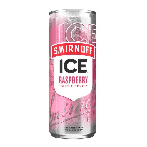 Smirnoff Ice Raspberry Vodka Can (250 ml)