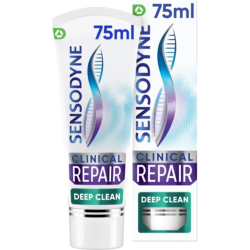 Sensodyne Clinical Repair Deep Clean Toothpaste (75 ml)