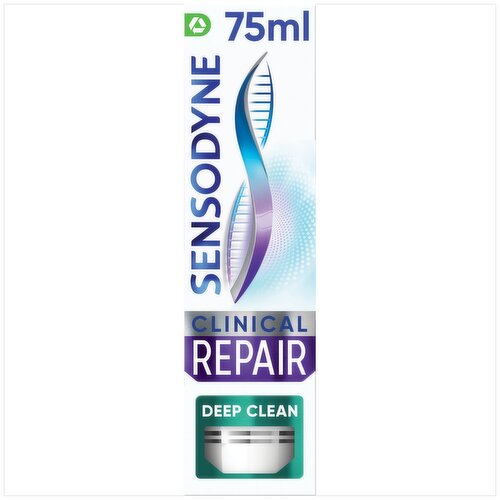 Sensodyne Clinical Repair Deep Clean Toothpaste (75 ml)