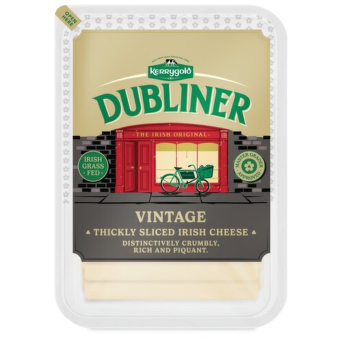 Kerrygold Dubliner Vintage Thickly Sliced Irish Cheese (175 g)