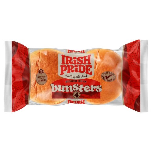 Irish Pride Bunster Bigger Buns 4 Pack (280 g)