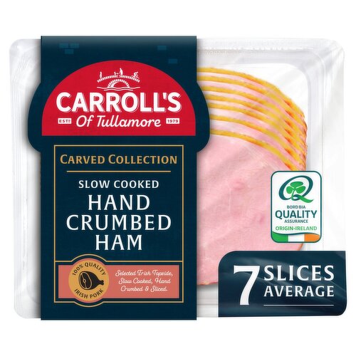 Carroll's of Tullamore Butcher's Choice Slow Cooked Crumbed Ham (130 g)