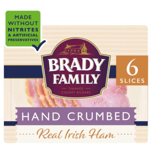 Brady Family Hand Crumbed Ham Without Nitrites (80 g)