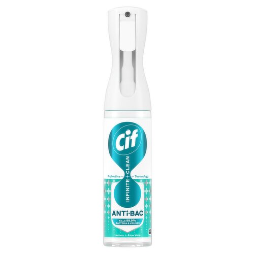 Cif Infinite & Clean Lemon & Aloe Vera Anti-Bac Spray (280 ml)