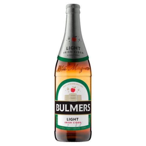 Bulmers Light Irish Cider Bottle (660 ml)