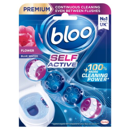 Bloo Self Active Flower Blue Water Rim Block (50 g)