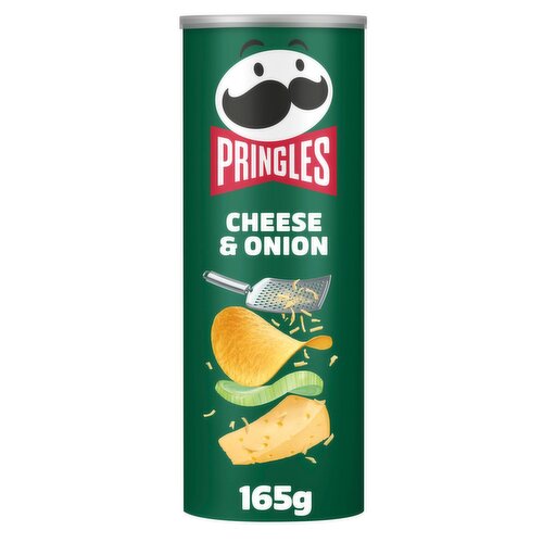 Pringles Cheese & Onion Crisps (165 g)
