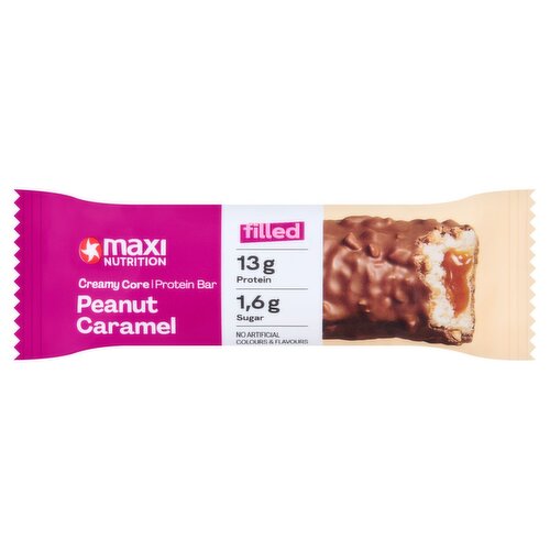 Maxi Nutrition Peanut Caramel Creamy Core Protein Bar (45 g)