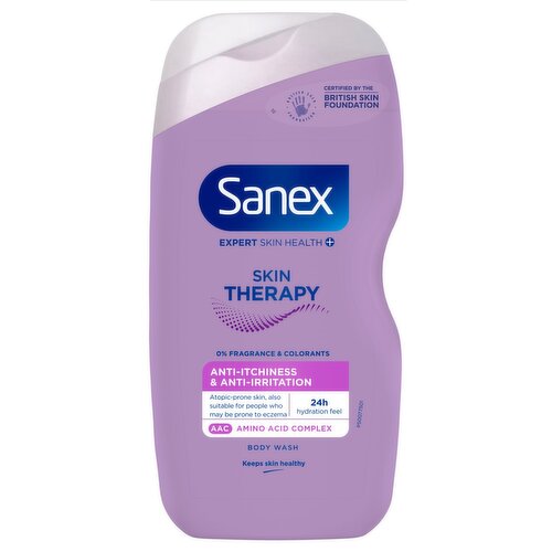 Sanex Skin Therapy Anti-Itchiness & Anti-Irritation Body Wash (450 ml)