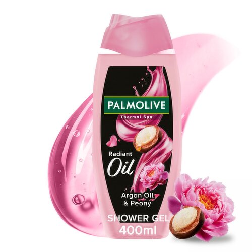 Palmolive Thermal Spa Radiant Oil Agran Oil & Peony Shower Gel (400 ml)