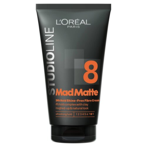 L'Oreal Studio Line Mad Matte 24h Shine-Free Fibre Cream (150 ml)